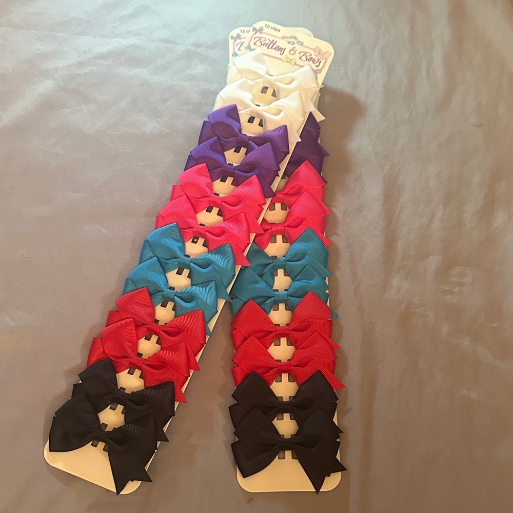 Buttons & Bows Colorful Bow Set for Kids - Picture 4 of 6